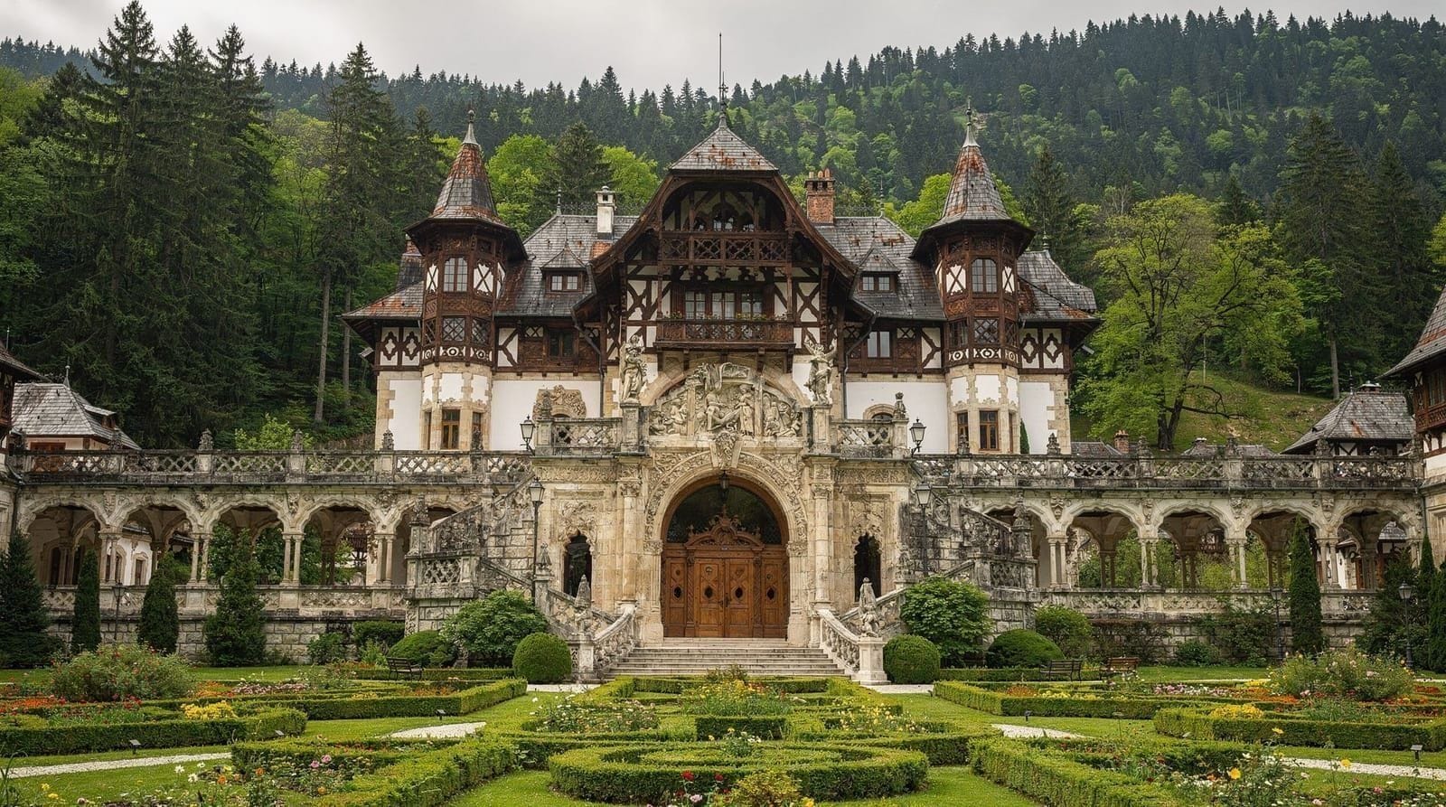 Castillo de Peleș, Bucharest and surroundings
