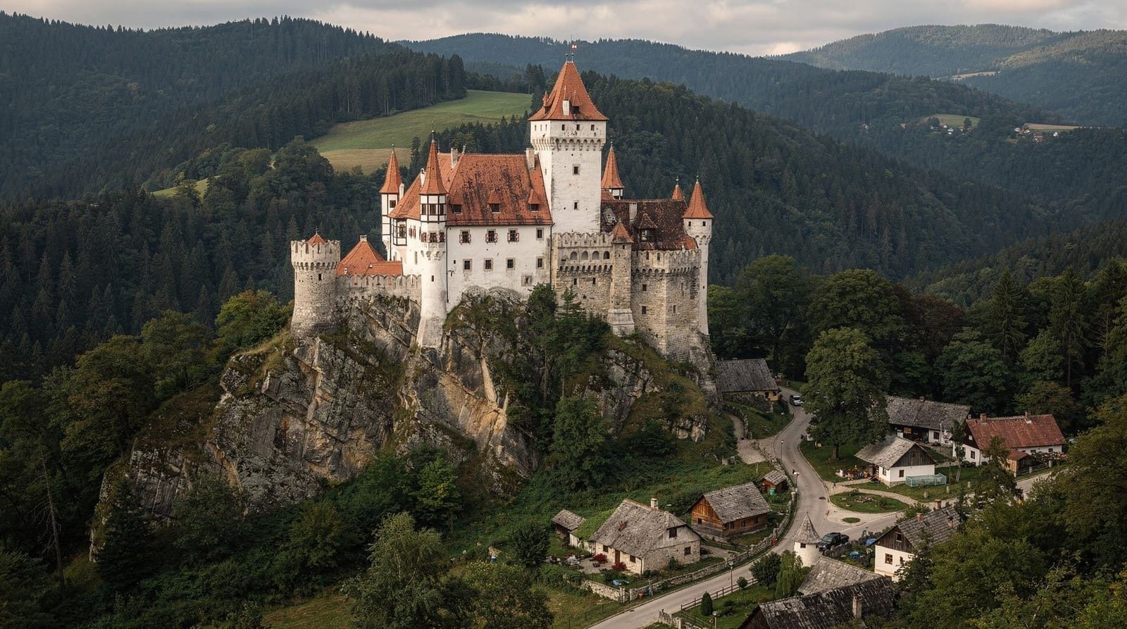 Bucharest: Bran Peles castle with Rasnov citadel day trip
