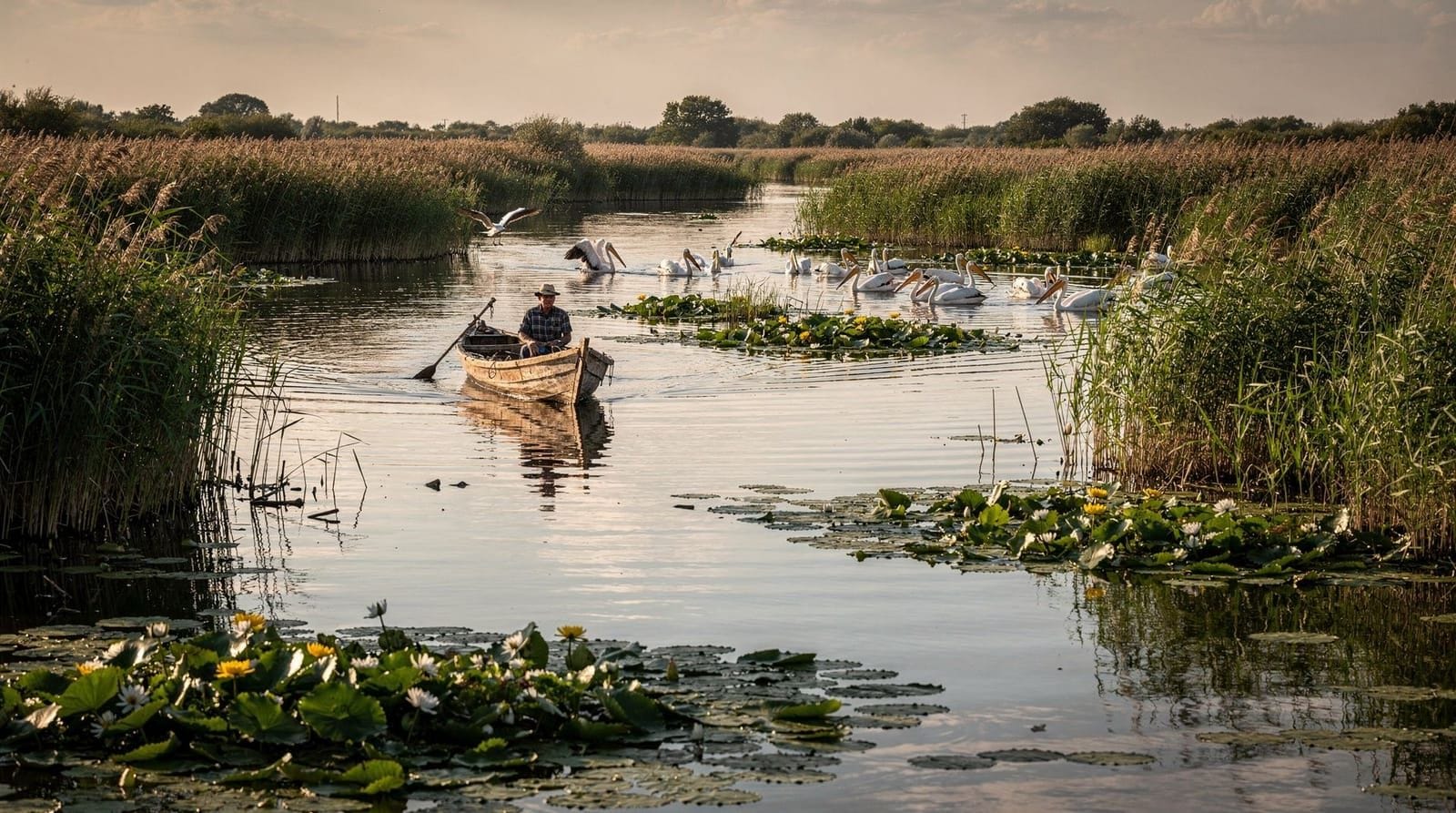 Bucharest: 2 day Danube delta wonders tour